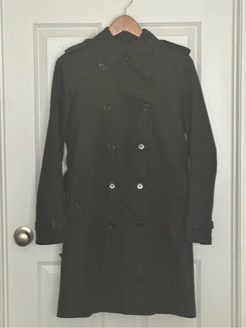 Burberry Women’s Black Trench Coat